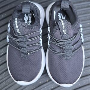 Reebok Kids Black and White Sneakers